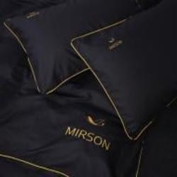 Наволочка Ranforce Elite Corner 16-9000 Black Stone 40x40 см черный MirSon