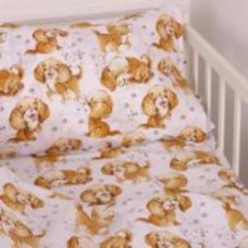 Наволочка бязь Kids Time 20-0020 Red dogs 50x70 см мульти MirSon