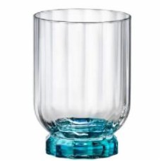 Набор стаканов низких Bormioli Rocco Florian Lucent Blue 300 мл 6 шт.