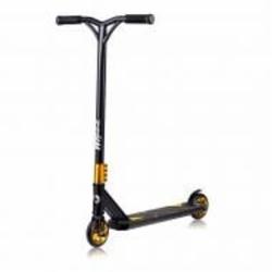 Самокат Lionelo Whizz BLACK CARBON YELLOW черный с золотистым LO-WHIZZ BLACK CARBON YELLOW