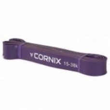 Лента-эспандер Cornix Power Band 32 мм 15-38 кг XR-0060 фиолетовый