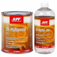 Грунт кислотный реагирующий 2K Haftgrund 2:1 с отвердителем серый APP 1,5 кг