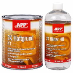 Грунт кислотный реагирующий 2K Haftgrund 2:1 с отвердителем серый APP 1,5 кг