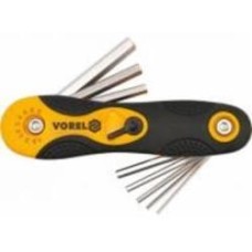 Набор шестигранных ключей Vorel М1.5-8 мм 8 шт. 56506