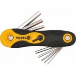 Набор шестигранных ключей Vorel М1.5-8 мм 8 шт. 56506