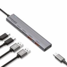 USB-хаб Promate LiteHub-Pro Grey