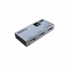 Сплиттер Promate MediaSwitch-2T 2хHDMI to HDMI серебристый (mediaswitch-2t)