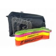 Набор лент для фитнеса EasyFit 2-45 кг (4 шт) EF-2454s разноцветный