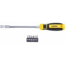 Отвертка Sigma с гибким валом + биты 6 шт CrV Mega 4009721