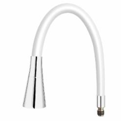 Излив для кухни Ferro Elastico II W101W-B белый