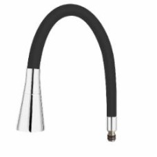 Излив для кухни Ferro Elastico II W101B-B черный
