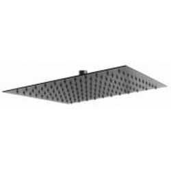 Верхний душ Ferro Slim Black 300x300 мм DSN08BL