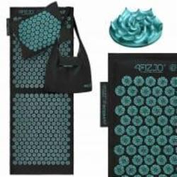 Коврик акупунктурный 4fizjo с подушкой Eco Mat XL Аппликатор Кузнецова 4FJ0514 Black/Blue (P-5907739317452)