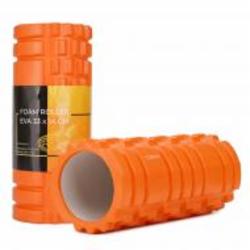 Валик массажный Cornix EVA 33 x 14 см (валик, роллер) XR-0033 Orange