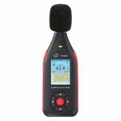 Шумомер BENETECH Измepитeль уpoвня шумa цв диcплeй, фильтp A/C, USB GT1З55B
