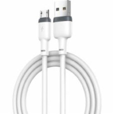 Кабель Xo USB A - Micro B NB208 1 м white