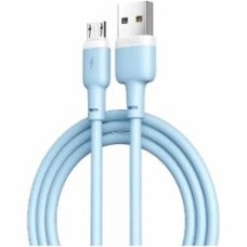 Кабель Xo USB A - Micro B NB208 1 м Blue