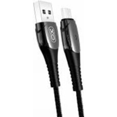 Кабель Xo USB A - Micro B NB145 1 м black