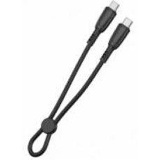Кабель Xo USB C - USB C NB-Q248B 0,25 м black