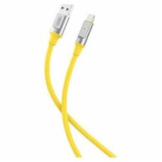 Кабель Xo USB A - Micro B NB251 1 м желтый