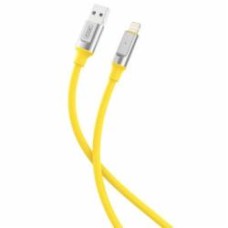 Кабель Xo USB A - L NB251 1 м желтый