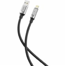 Кабель Xo USB A - L NB251 1 м black