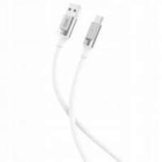 Кабель Xo USB A - USB C NB251 1 м white