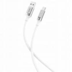 Кабель Xo USB A - USB C NB251 1 м white