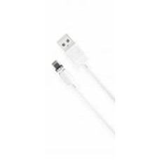 Кабель Xo USB A - Lightning NB187 2.1A 1 м white