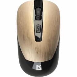 Мышь Defender Wave MM-995 black/gold (52994)