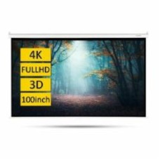 Экран проекционный Overmax Semi Automatic Screen 100