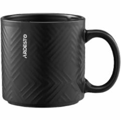 Чашка Ardesto 360 мл черный (AR3483BK) Francesca Чашка Ardesto 360 мл черный (AR3483BK) Francesca