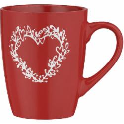 Чашка Ardesto 320 мл красный (AR3467R) Heart Чашка Ardesto 320 мл красный (AR3467R) Heart