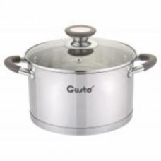 Кастрюля с крышкой Gusto Level 24 см 6,1 л GT-1103-24