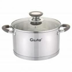 Кастрюля с крышкой Gusto Level 24 см 6,1 л GT-1103-24