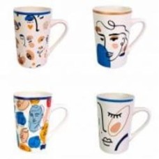 Чашка Vittora Стильные портреты 385мл VT-C-195385 Чашка Vittora Стильные портреты 385мл VT-C-195385