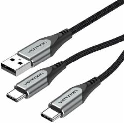 Разветвитель Vention 1 м черный (CQOHF)