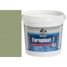 Краска латексная водоэмульсионная Europlast 7 DE 107 шелковистый мат VN 2597 Оливковый венок 1 л