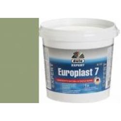 Краска латексная водоэмульсионная Europlast 7 DE 107 шелковистый мат VN 2597 Оливковый венок 1 л