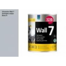 Краска интерьерная латексная Vivacolor Wall 7 А мат Холодное озеро K498 0,9 л