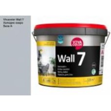 Краска интерьерная латексная Vivacolor Wall 7 А мат Холодное озеро K498 9 л