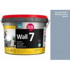 Краска интерьерная латексная Vivacolor Wall 7 А мат Молодая голубика L490 2,7 л