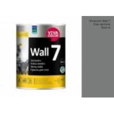 Краска интерьерная латексная Vivacolor Wall 7 А мат Серый уголь M499 0,9 л