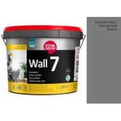 Краска интерьерная латексная Vivacolor Wall 7 А мат Серый уголь M499 9 л