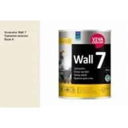 Краска интерьерная латексная Vivacolor Wall 7 А мат Пряженое молоко F454 0,9 л