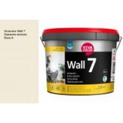Краска интерьерная латексная Vivacolor Wall 7 А мат Пряженое молоко F454 9 л
