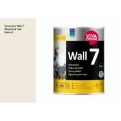 Краска интерьерная латексная Vivacolor Wall 7 А мат Медовый чай F458 0,9 л