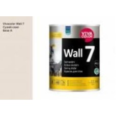 Краска интерьерная латексная Vivacolor Wall 7 А мат Сухой склон Y470 0,9 л