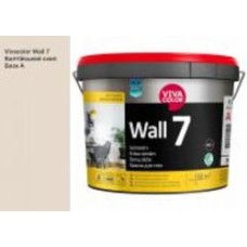 Краска интерьерная латексная Vivacolor Wall 7 А мат Балтийский склон Y471 9 л