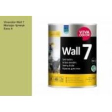 Краска интерьерная латексная Vivacolor Wall 7 А мат Молодая горчица N388 0,9 л